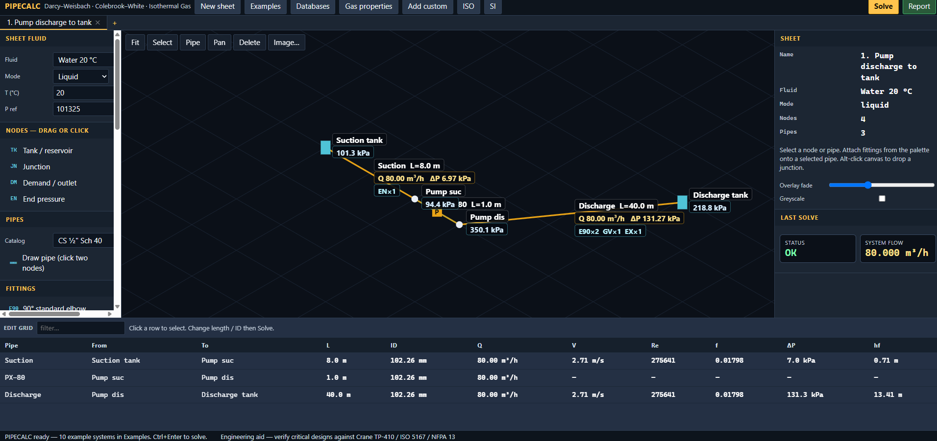 PIPECALC